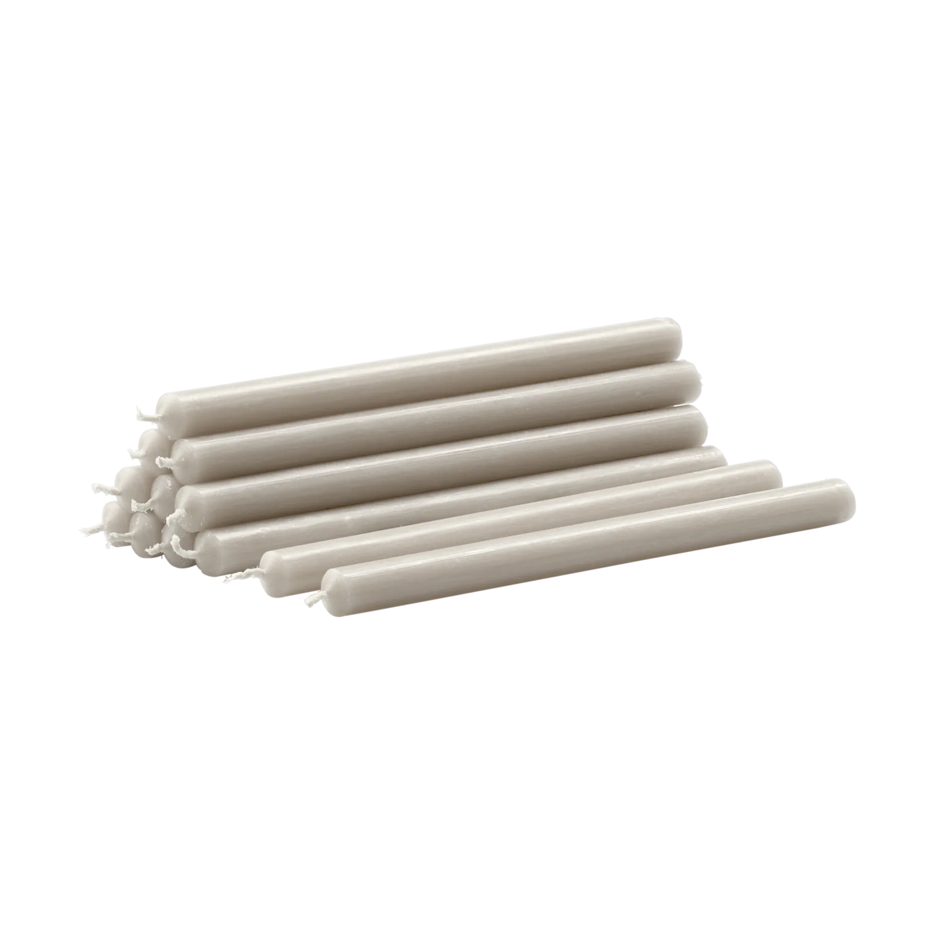 Nagel paraffinlys 12 pak, Linen grey STOFF Nagel