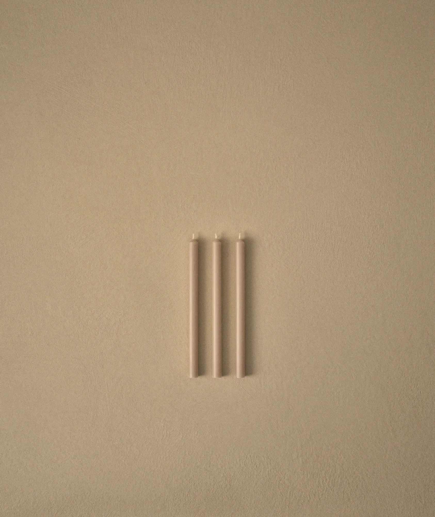 Nagel paraffinlys 12 pak, Beige STOFF