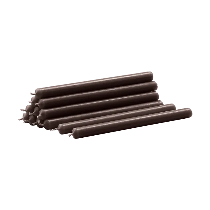 Nagel paraffinlys 12 pak - Hazelnut - STOFF