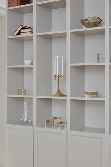 Nagel paraffinlys 12 pak - hvid - STOFF