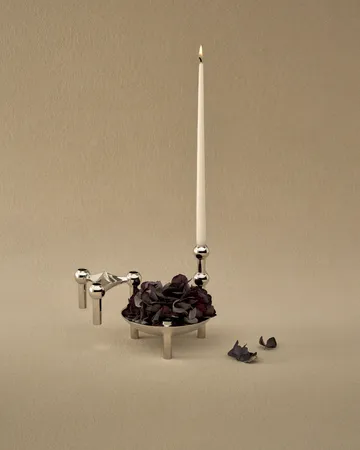 Nagel skål - Krom - STOFF