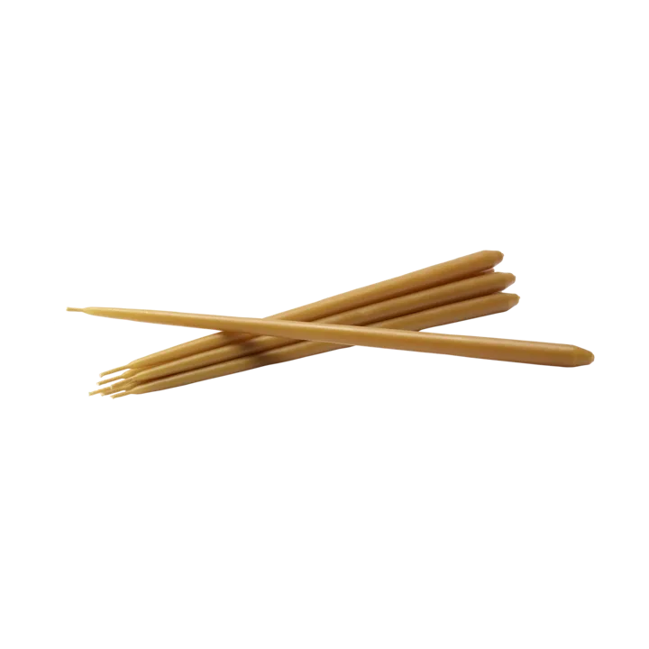 STOFF Nagel kronelys by ester & erik 6-pak - Amber - STOFF Nagel