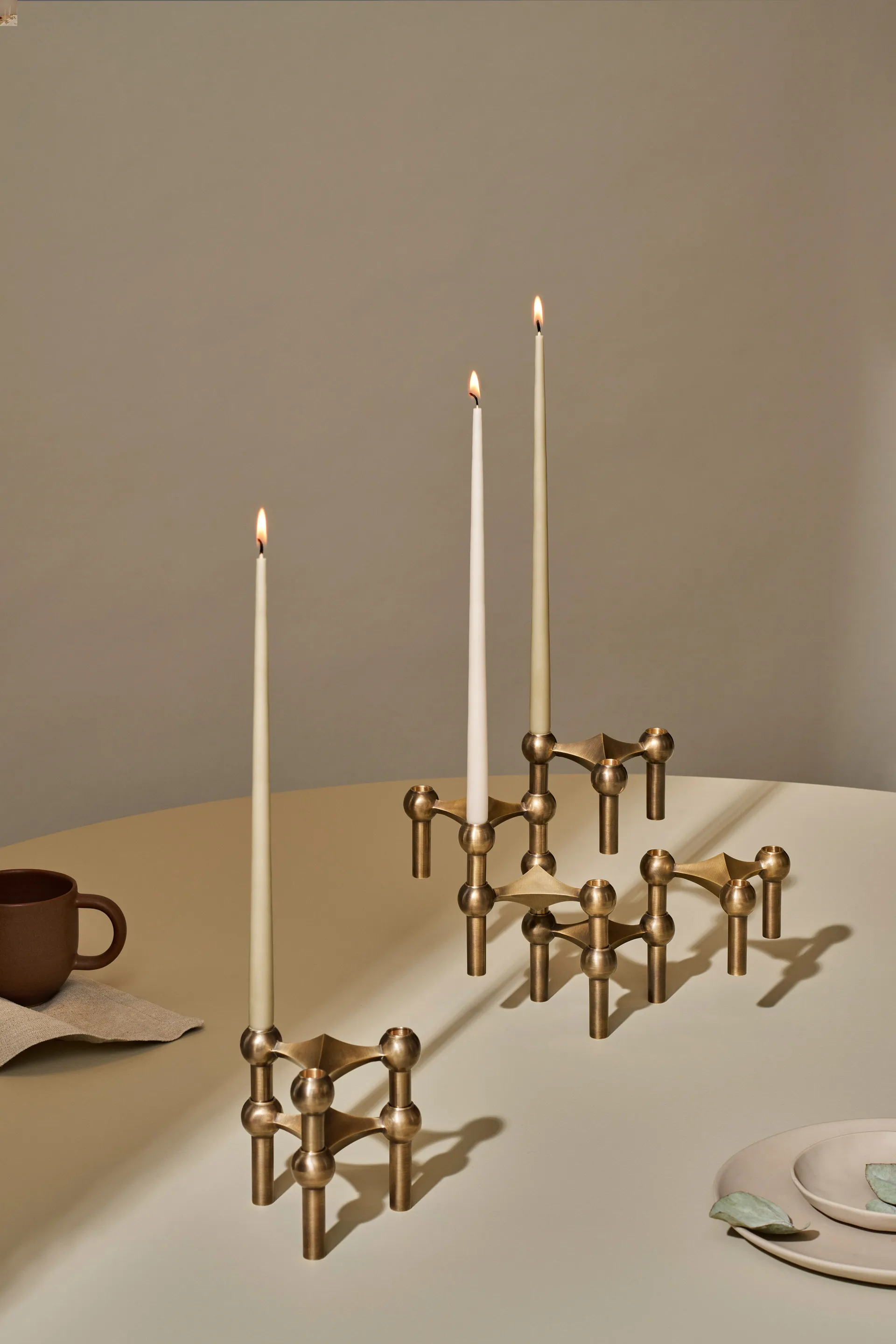 STOFF Nagel kronelys by ester & erik 6-pak, Artichoke STOFF Nagel