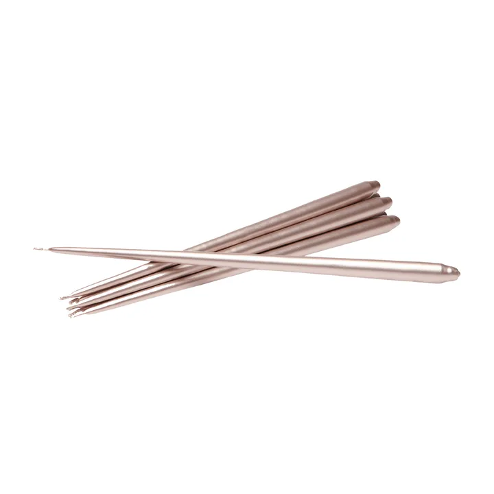 STOFF Nagel kronelys by ester & erik 6-pak - Champagne
 - STOFF Nagel