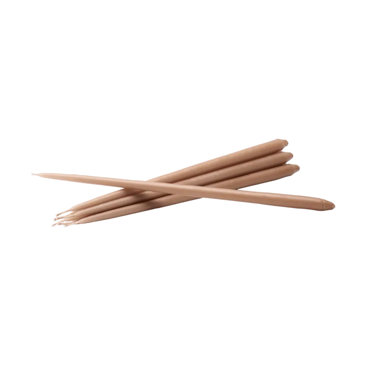 STOFF Nagel kronelys by ester & erik 6-pak - Dusty rose - STOFF Nagel