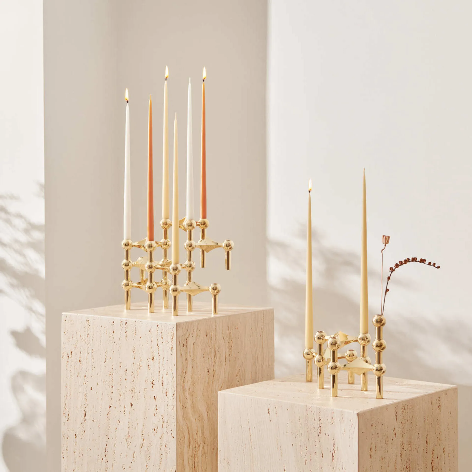 STOFF Nagel kronelys by ester & erik 6-pak, Ginger STOFF Nagel