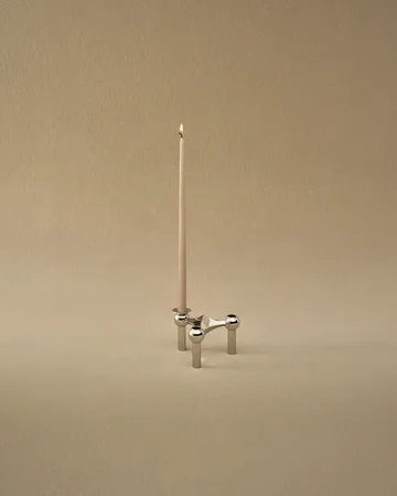 STOFF Nagel kronelys by ester & erik 6-pak - Latte - STOFF Nagel