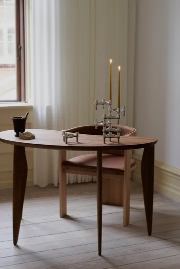 STOFF Nagel kronelys by ester & erik 6-pak - Mustard - STOFF Nagel