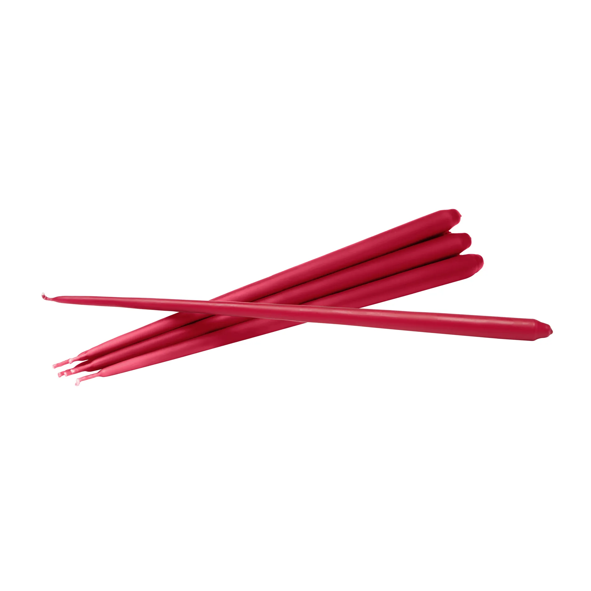 STOFF Nagel kronelys by ester & erik 6-pak, Red STOFF Nagel