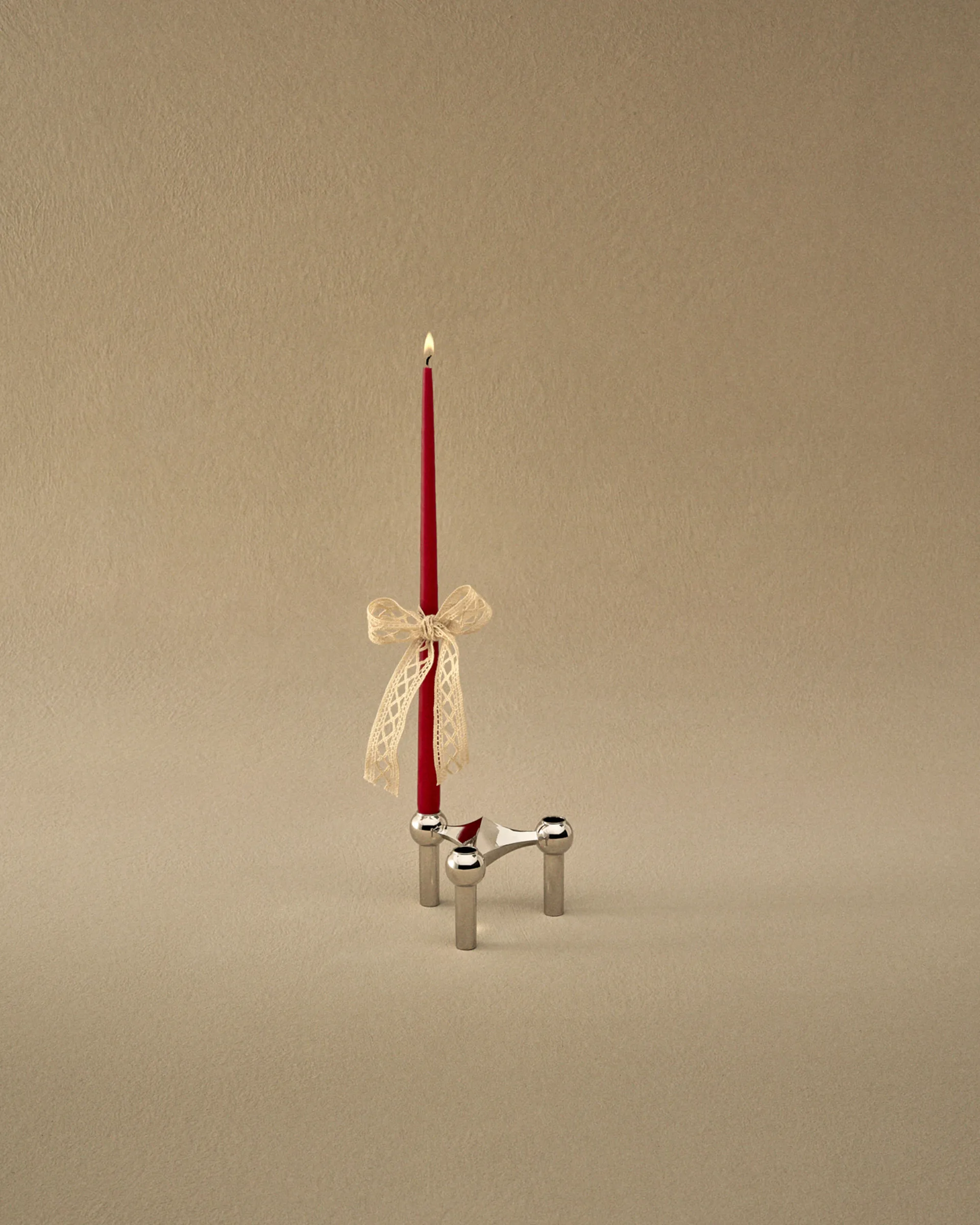 STOFF Nagel kronelys by ester & erik 6-pak, Red STOFF Nagel