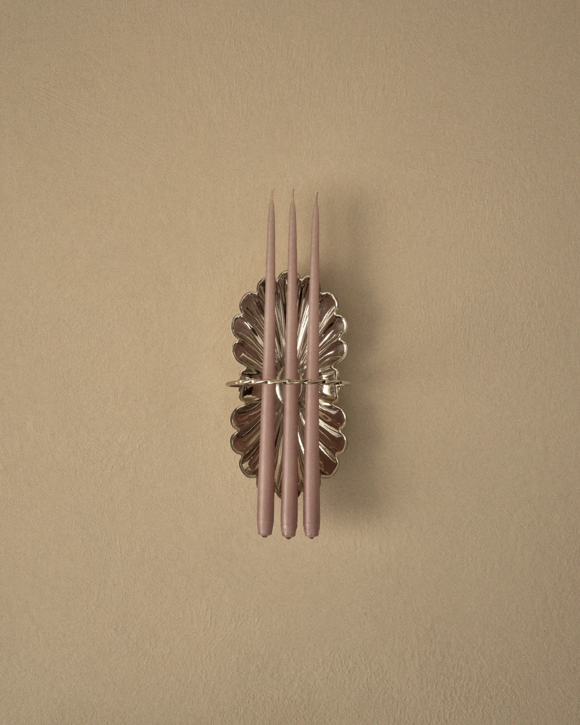 STOFF Nagel kronelys by ester & erik 6-pak, Soft rose STOFF Nagel