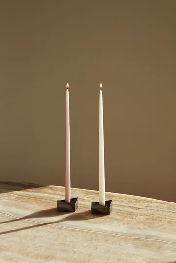 STOFF Nagel kronelys by ester & erik 6-pak - Soft rose - STOFF Nagel