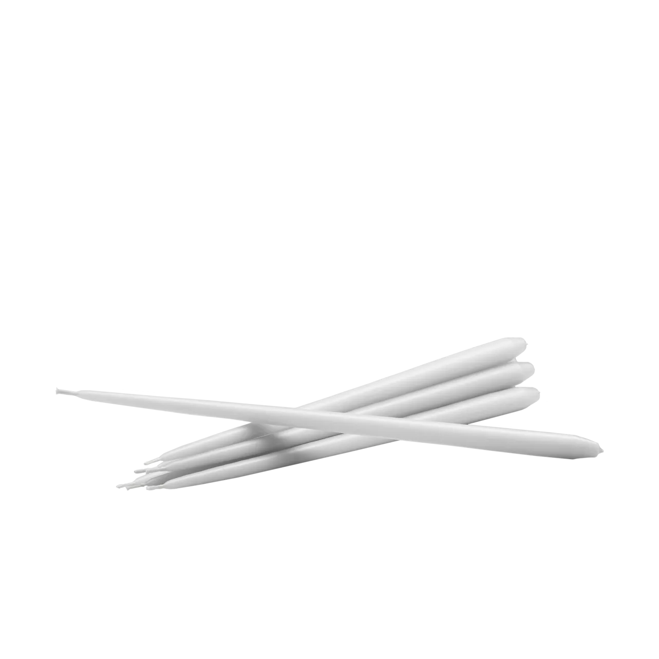 STOFF Nagel kronelys by ester & erik 6-pak, White STOFF Nagel