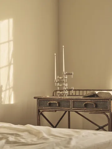 STOFF Nagel kronelys by ester & erik 6-pak - White - STOFF Nagel