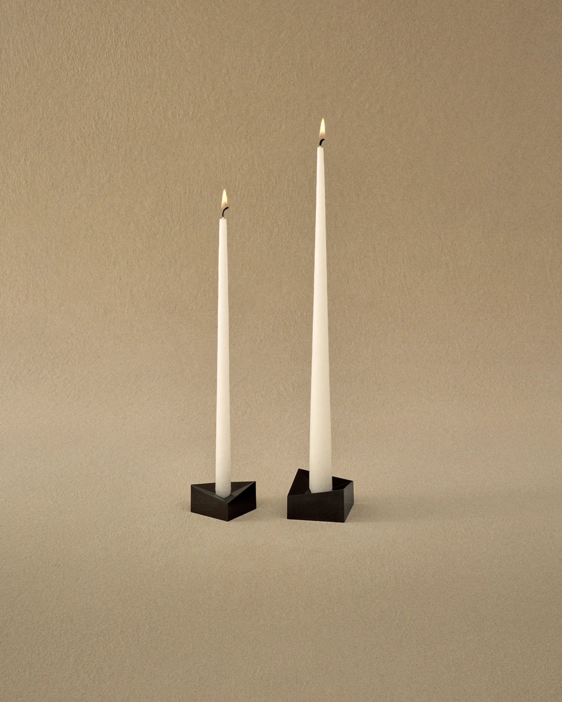 STOFF Nagel kronelys by ester & erik large 4-pak, White STOFF Nagel