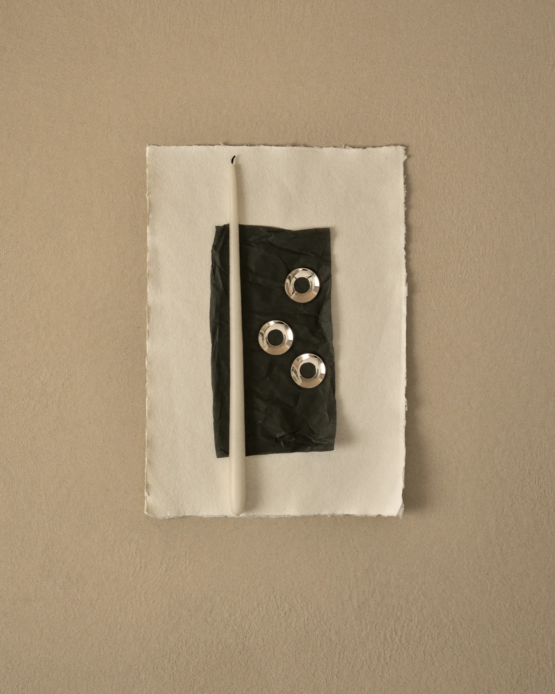 STOFF Nagel lysemanchet 3-pak, Krom STOFF Nagel