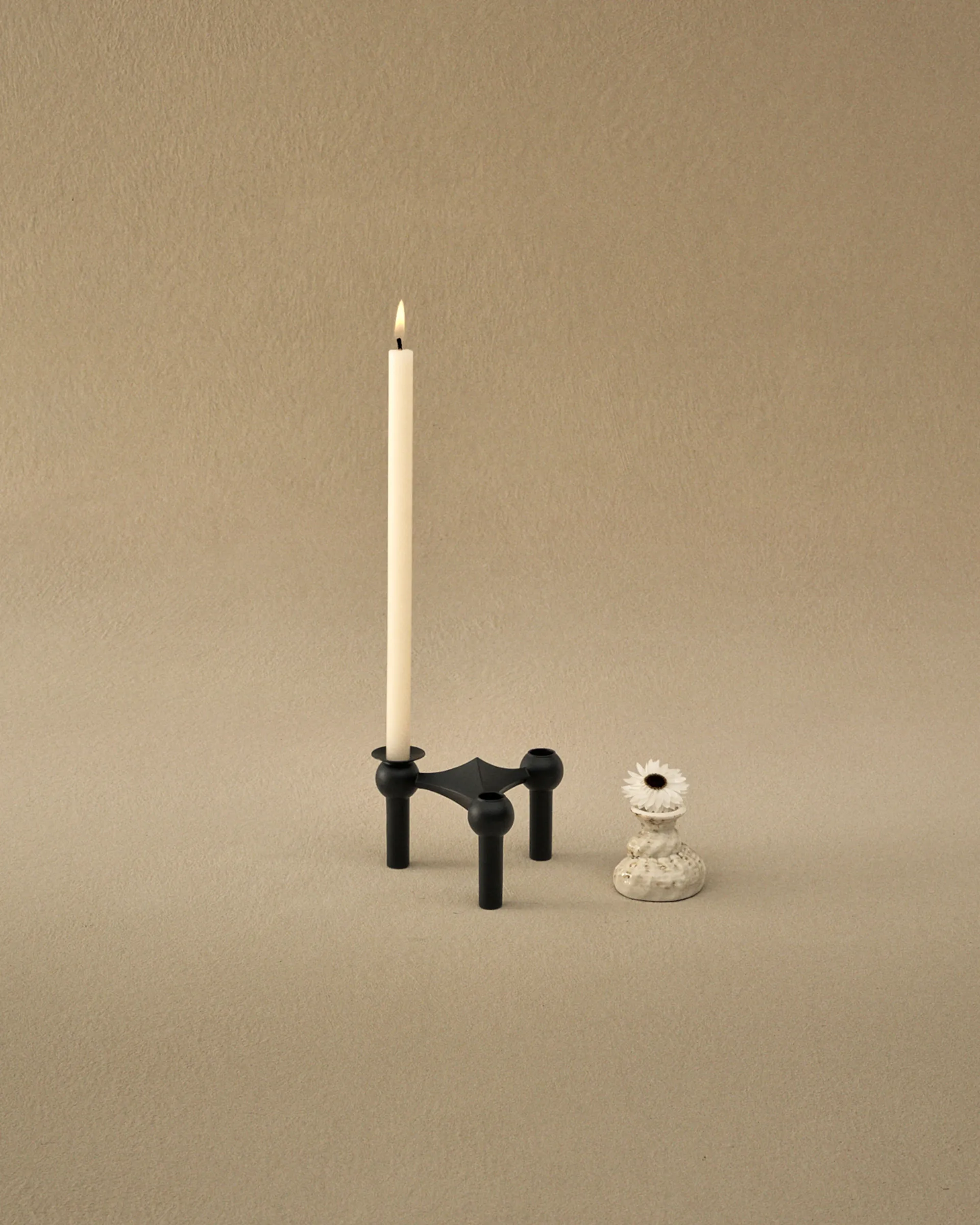 STOFF Nagel lysemanchet 3-pak, Sort STOFF Nagel