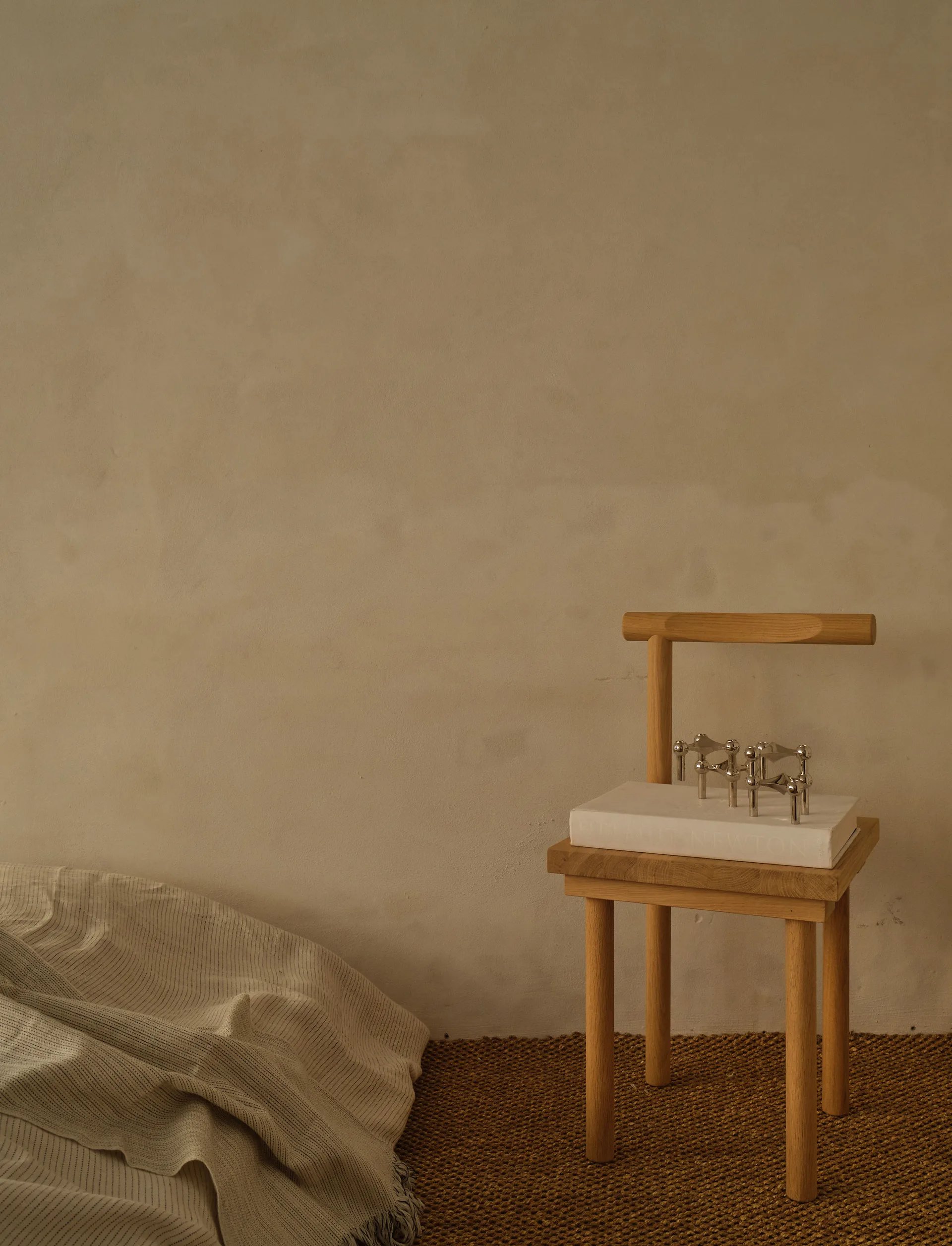 STOFF Nagel lysestage 3-pak, krom STOFF Nagel