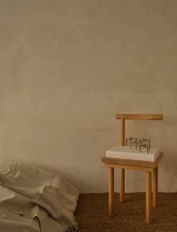 STOFF Nagel lysestage 3-pak - krom - STOFF Nagel