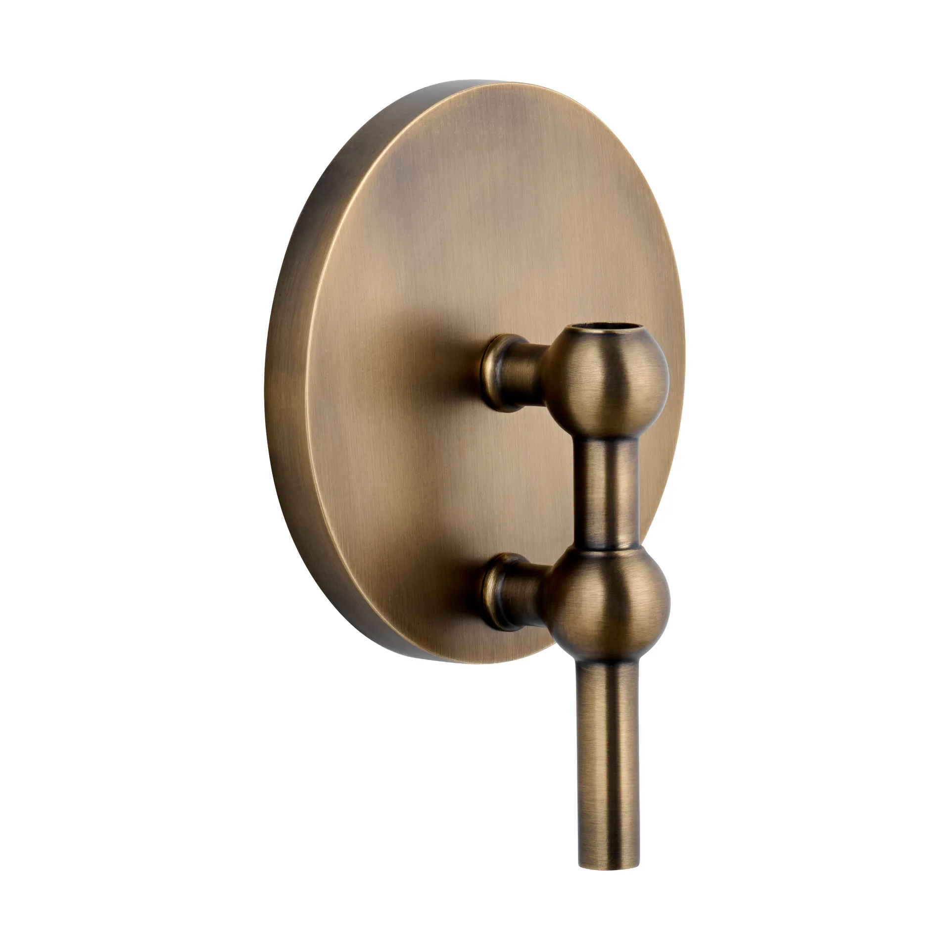 STOFF Nagel lysestage væg, Bronzed brass STOFF Nagel