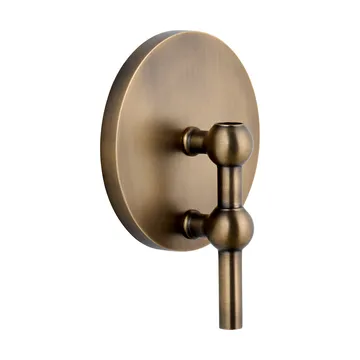STOFF Nagel lysestage væg - Bronzed brass - STOFF Nagel