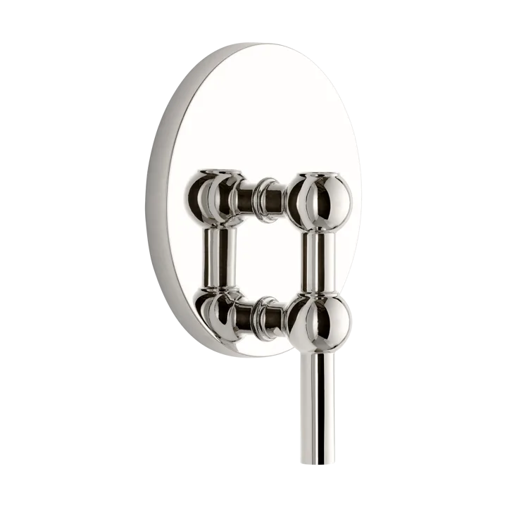 STOFF Nagel lysestage væg - Chrome - STOFF Nagel