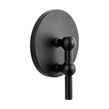 STOFF Nagel lysestage væg - Mat sort - STOFF Nagel