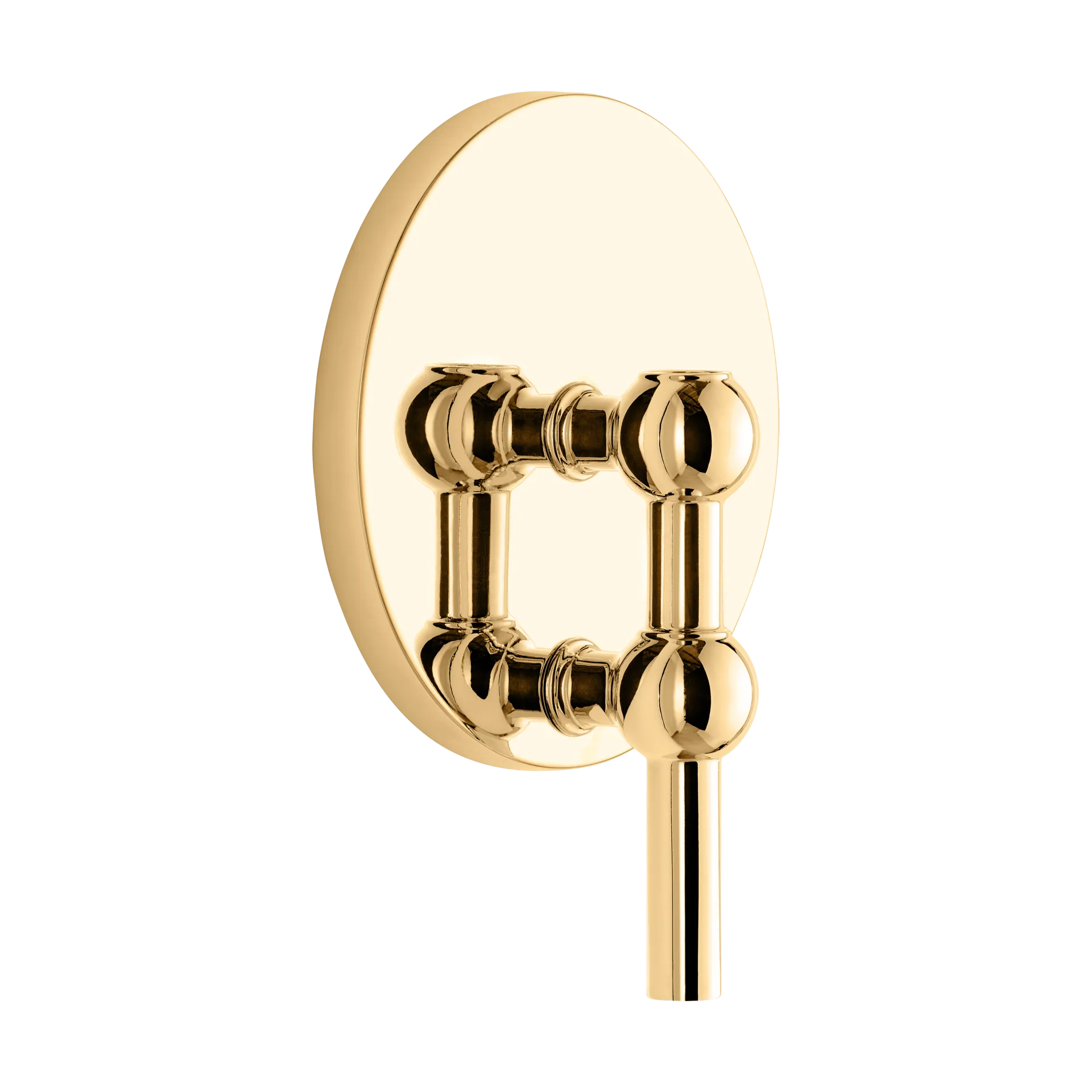 STOFF Nagel lysestage væg, Messing STOFF Nagel