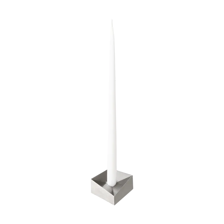 STOFF Nagel reflect lysestage small 2,7 cm - Børstet krom - STOFF Nagel