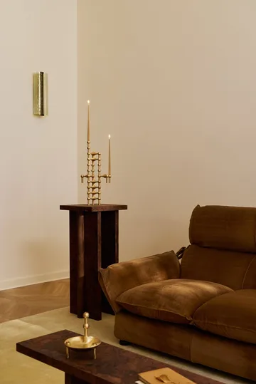 STOFF Nagel vase - Børstet messing - STOFF Nagel