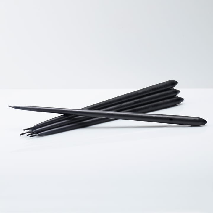 STOFF kronelys by ester & erik 6-pak, Black STOFF