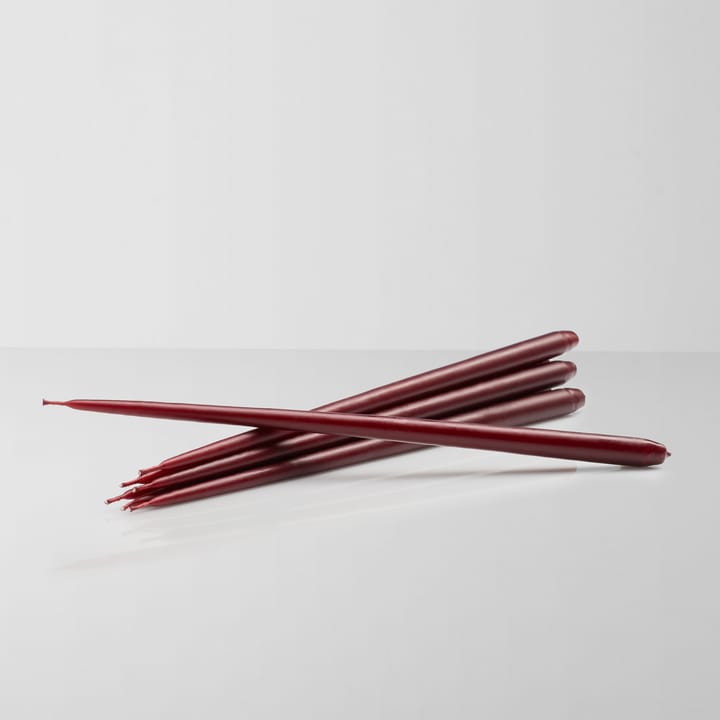 STOFF kronelys by ester & erik 6-pak, Burgundy red STOFF