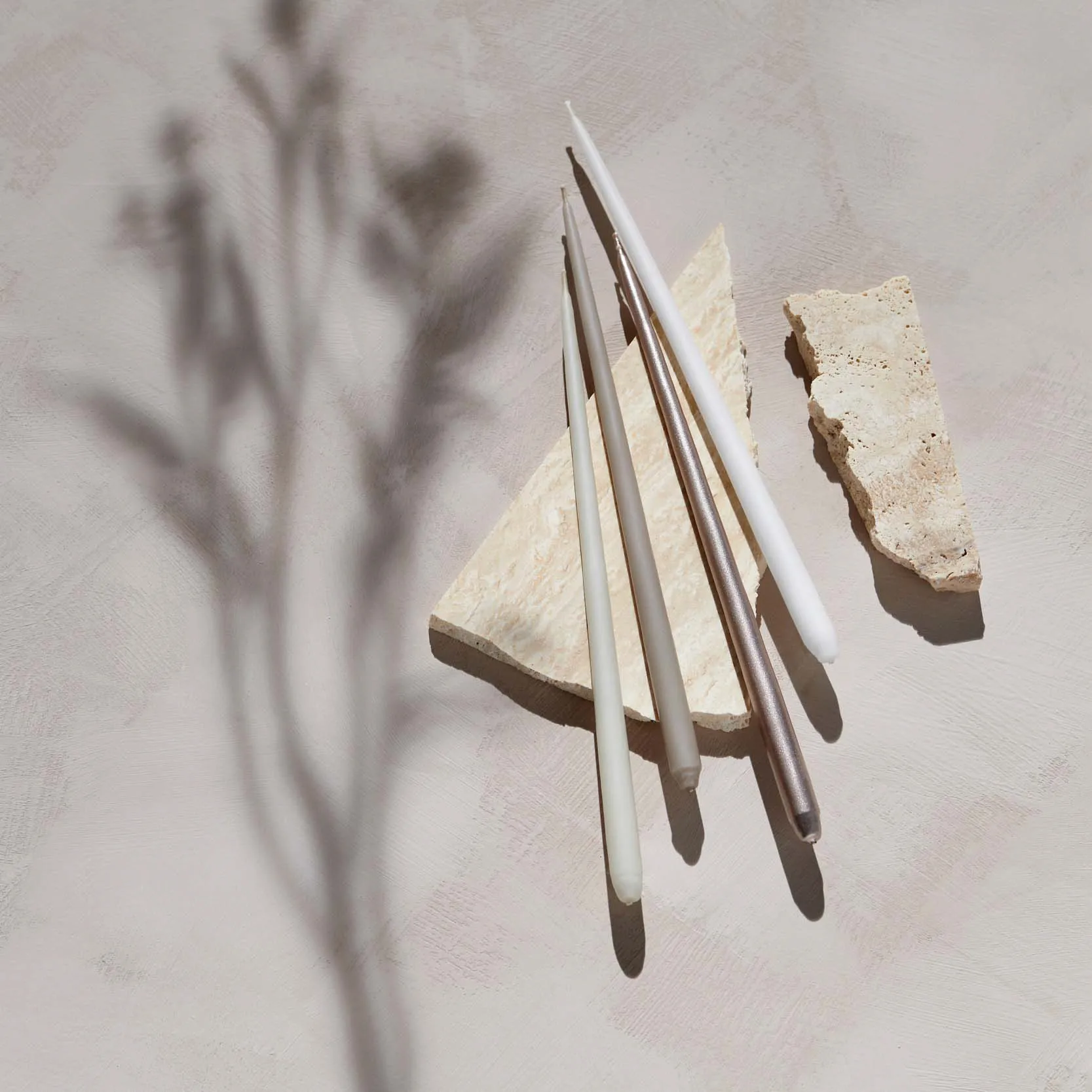 STOFF kronelys by ester & erik 6-pak, Champagne
 STOFF