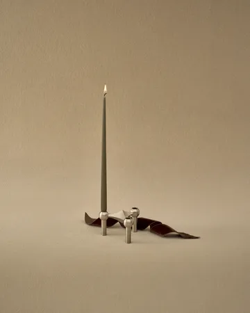 STOFF kronelys by ester & erik 6-pak - Dusty green - STOFF