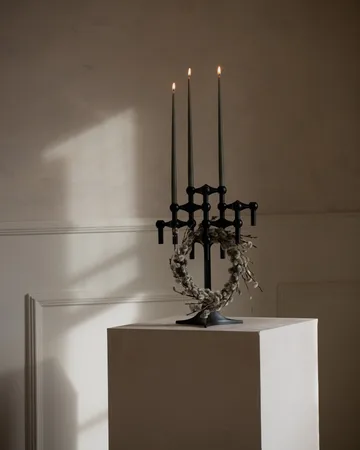 STOFF kronelys by ester & erik 6-pak - Dusty green - STOFF