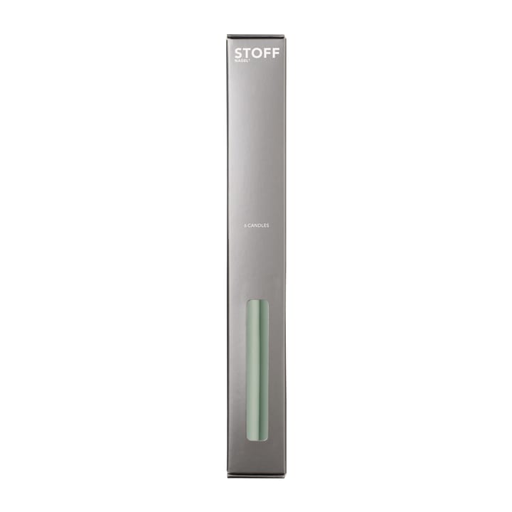 STOFF kronelys by ester & erik 6-pak, Dusty mint STOFF