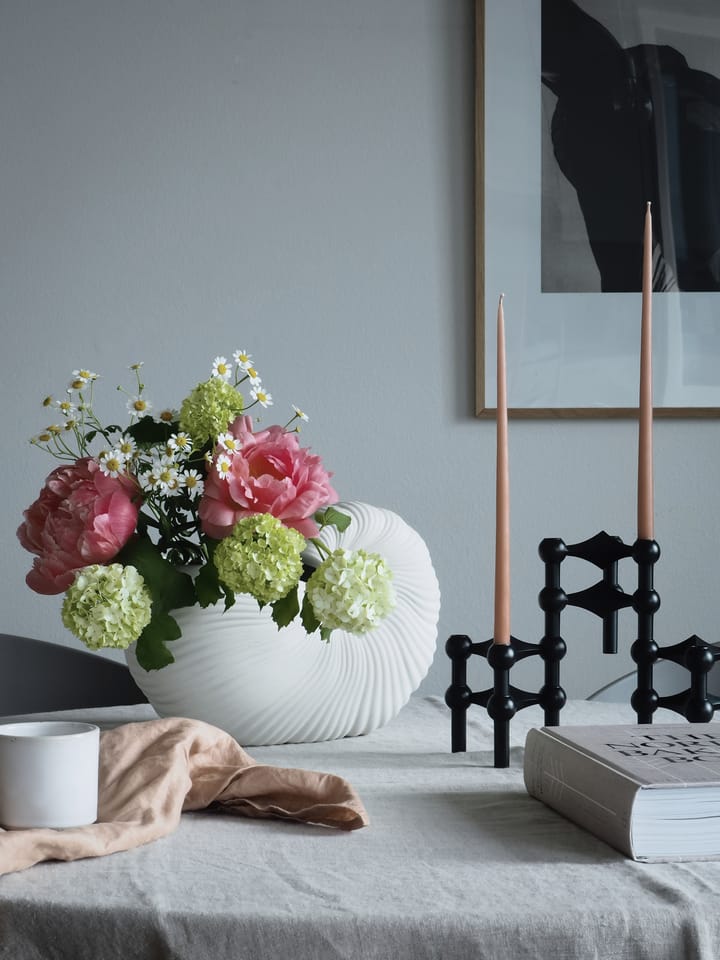 STOFF kronelys by ester & erik 6-pak, Dusty rose STOFF