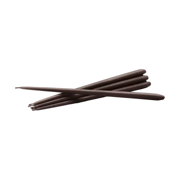 STOFF kronelys by ester & erik 6-pak - Espresso - STOFF