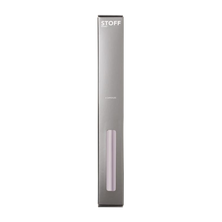 STOFF kronelys by ester & erik 6-pak, Light lavender STOFF