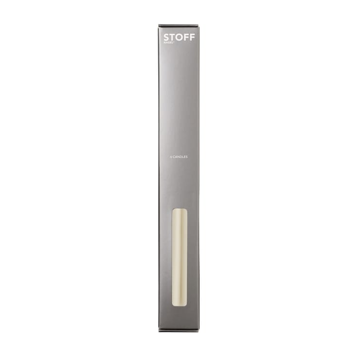 STOFF kronelys by ester & erik 6-pak, Offwhite STOFF