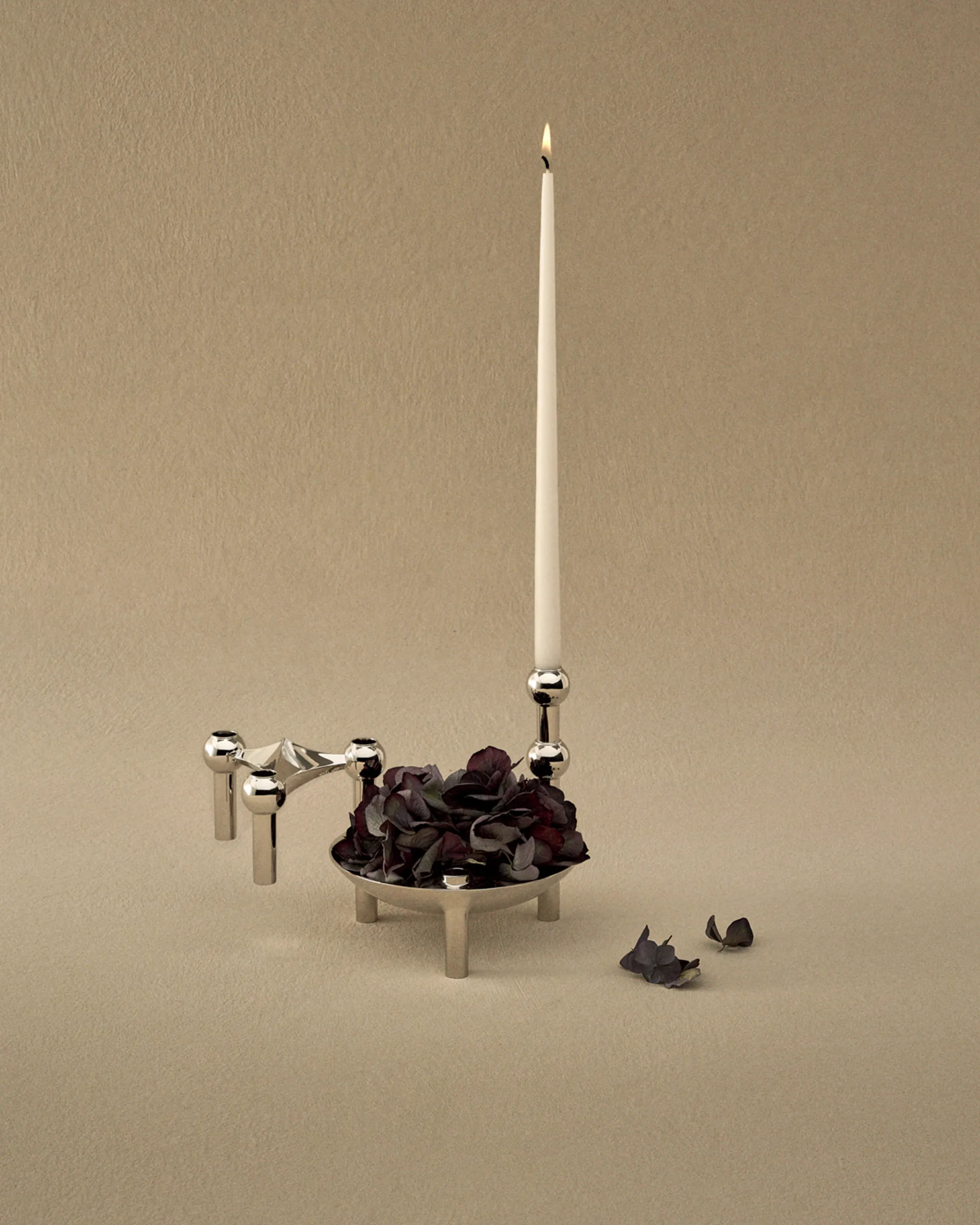 STOFF kronelys by ester & erik 6-pak, Offwhite STOFF