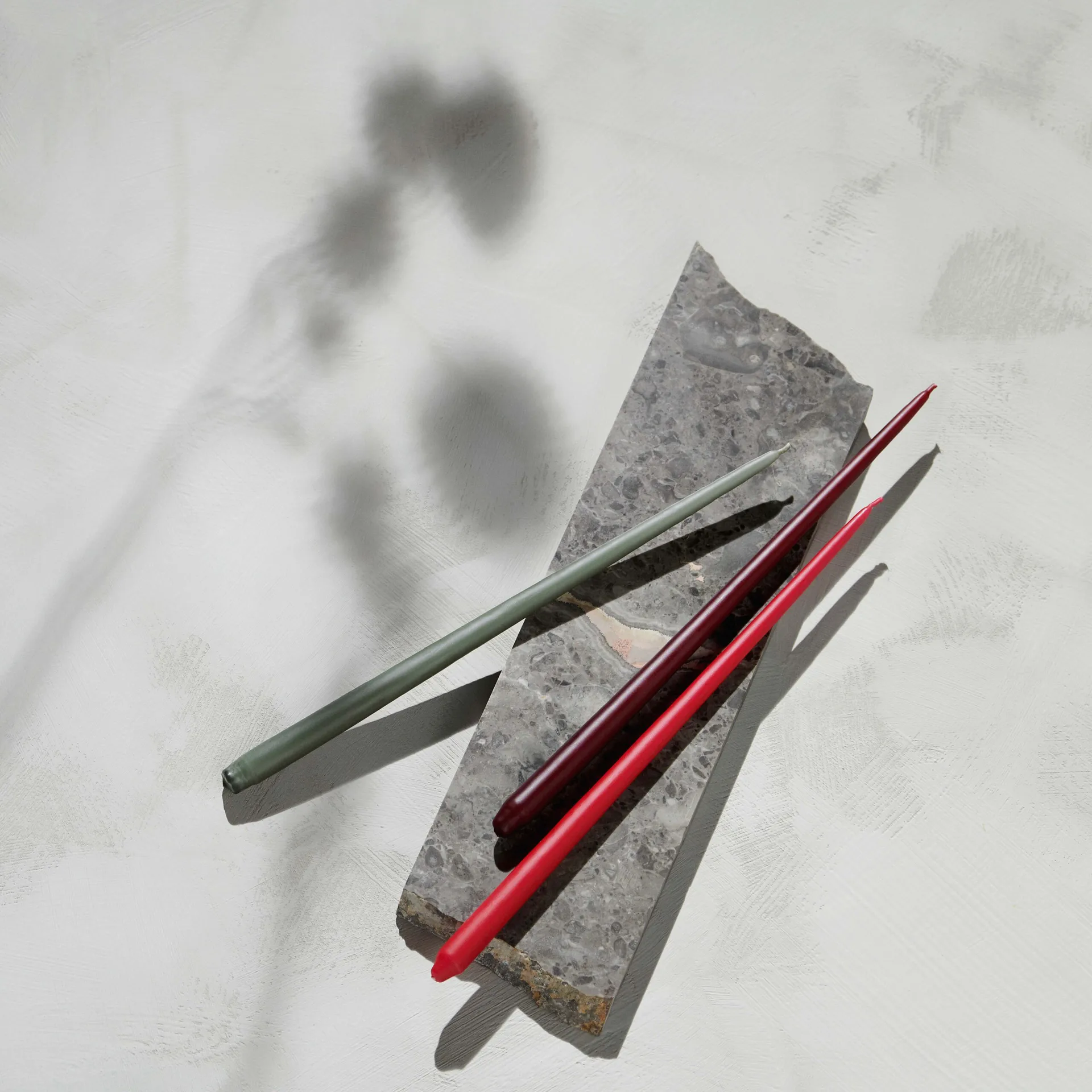 STOFF kronelys by ester & erik 6-pak, Red STOFF