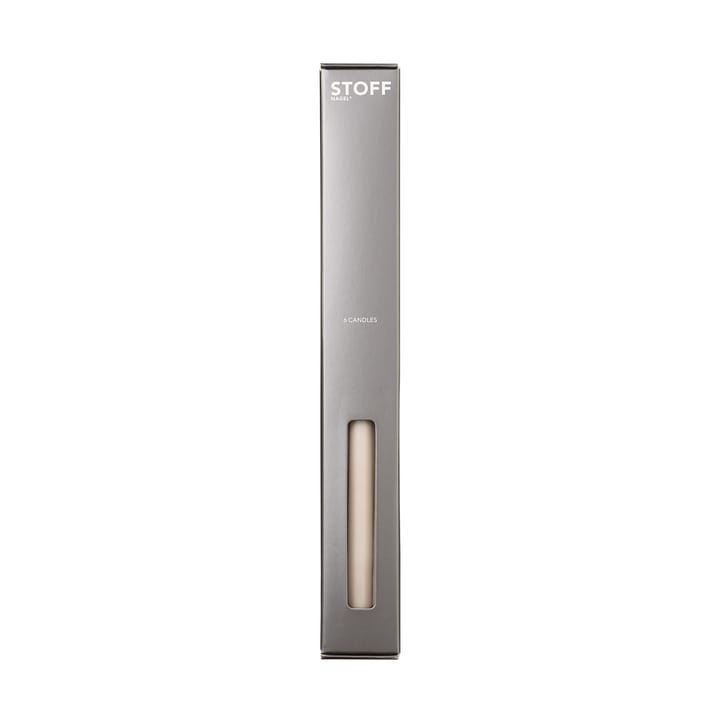 STOFF kronelys by ester & erik 6-pak, Sand STOFF