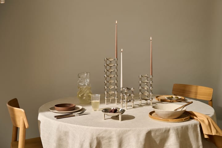 STOFF kronelys by ester & erik 6-pak, Soft brown STOFF