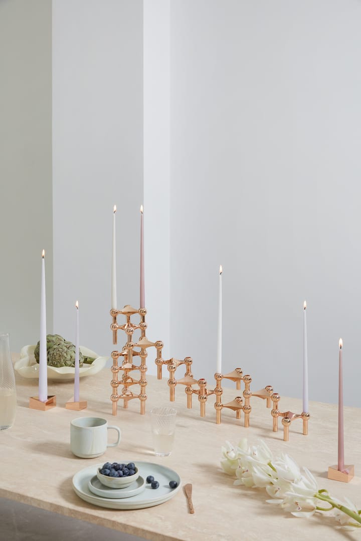 STOFF kronelys by ester & erik 6-pak, White STOFF