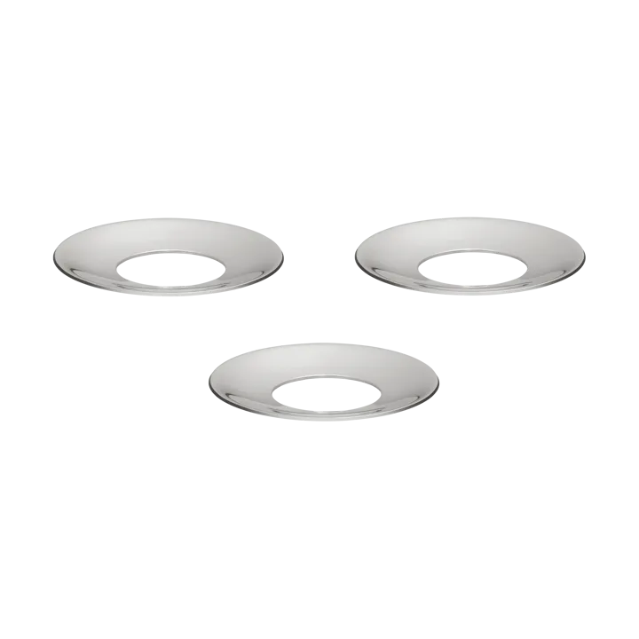 STOFF Nagel lysemanchet 3-pak - Krom - STOFF