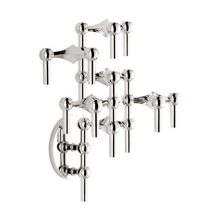 STOFF Nagel lysestage væg, Chrome STOFF