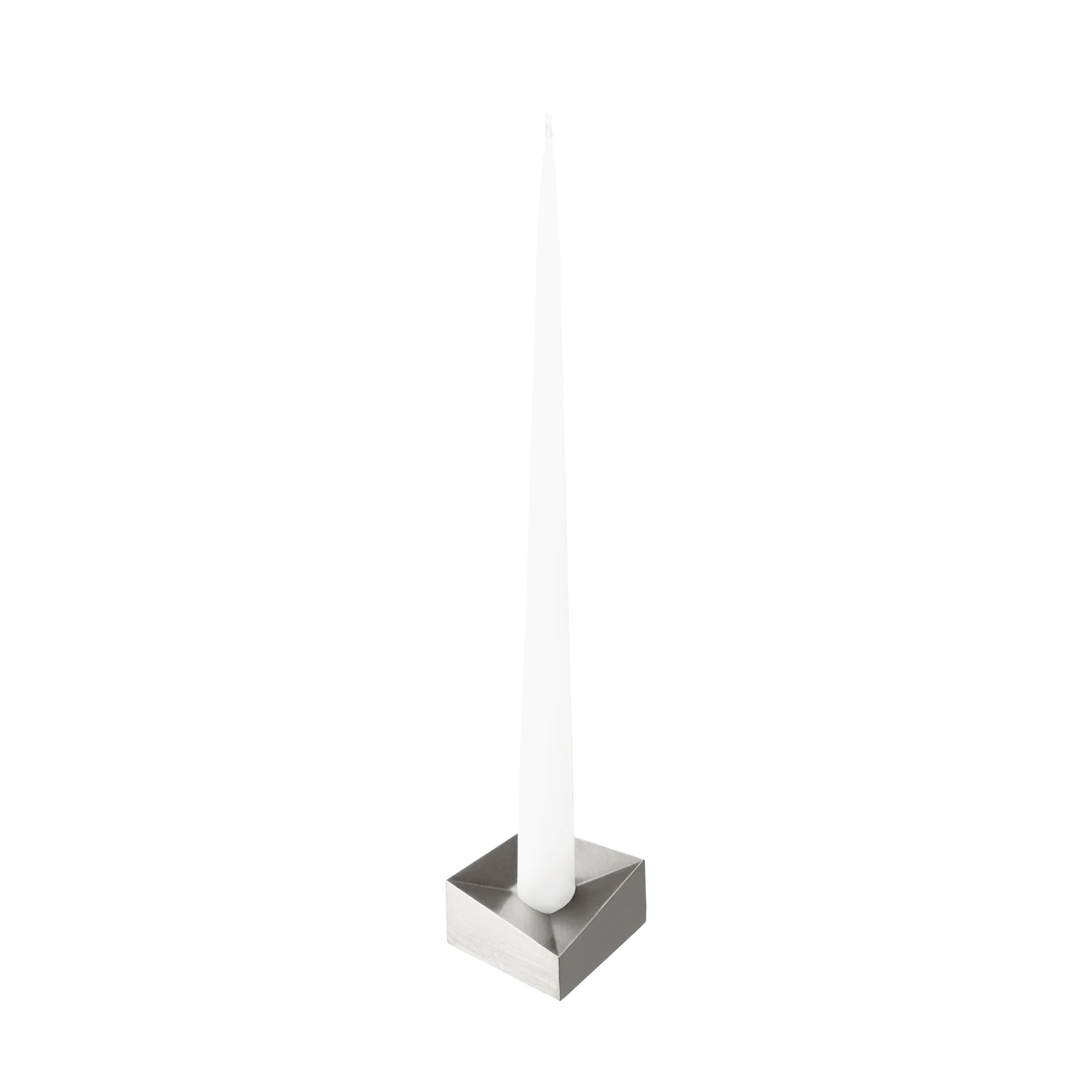 STOFF Nagel reflect lysestage large 3,2 cm, Børstet krom STOFF