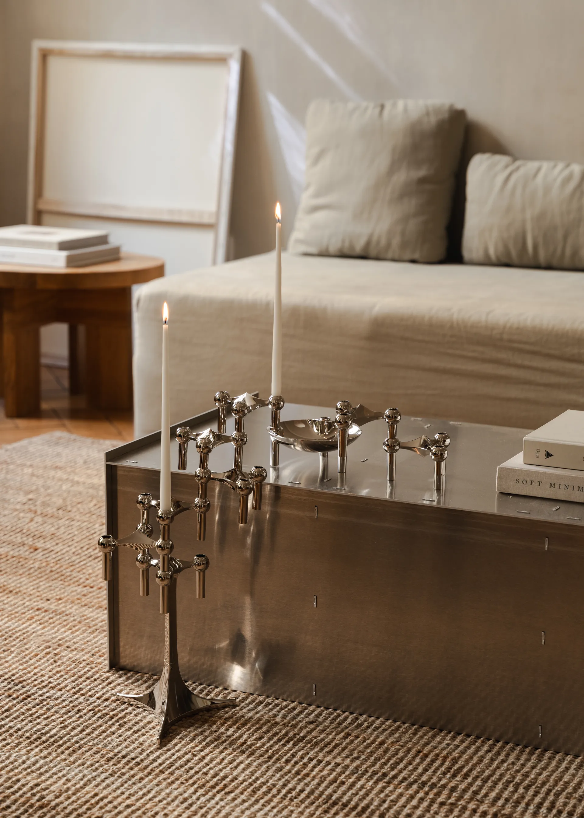 STOFF Nagel stativ, Krom STOFF