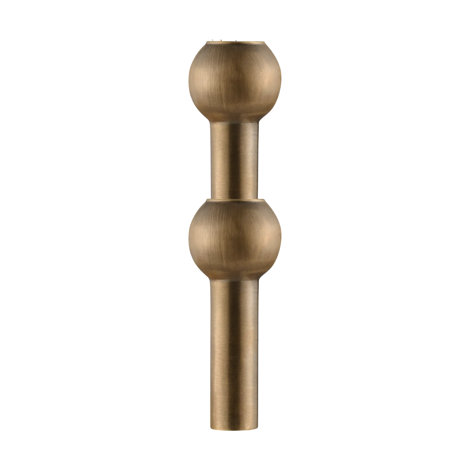 STOFF Nagel vase, Bronzed brass STOFF